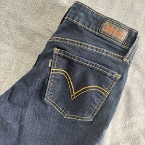 Levi's Leggings Dark Wash Denim Jeans Classic‎ Skinny Fit Stylish Casual 29x32